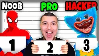 NOOB VS PRO VS HACKER SUR LINE UP ! Qui est le meilleur Prisonnier ?