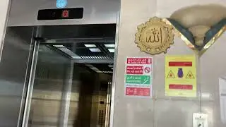 Mitsubishi GPS elevator at unknown Building , Abu Dhabi , UAE 