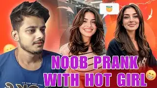 💔RANDOM RICH GIRL and I am LEVEL 1😭 Noob prank