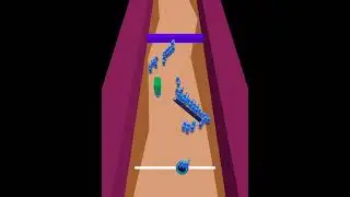 ORCA (RVO2) Crowd Simulation Algorithm Enhanced With Swept Collision Obstacles.