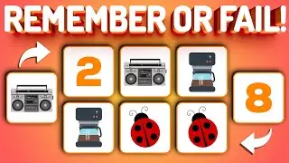 🧠 Remember or Fail: Visual Memory Test!