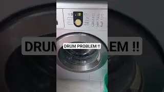 washing machine drum problem,noisy when spinning