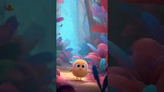 little bird 🐦🥰, How dare the orange cat steal the tiger's child? #funny #cutebunny#catlovers
