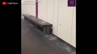 Heavy rains cause flooding in Barcelona