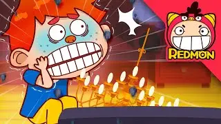 Earthquake song | Good habits song | Nursery rhymes | REDMON