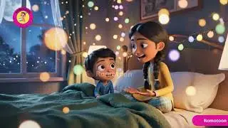 Amma baji kehti hain Chand Par Pariya rehti hain | Hindi Urdu Rhyme | Animated