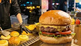 🔴 LIVE : Burger Man 中華料理 중국 길거리 음식! #chinesestreetfood #chinacuisine