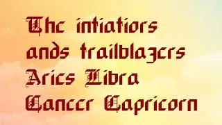 Modalities in Astrology Part 1: The Cardinal Signs