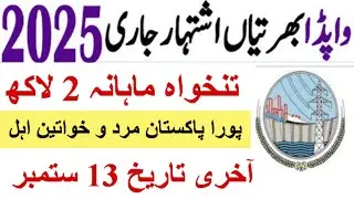 Wapda jobs 2025|water and power development authority Wapda jobs|wapda latest jobs 2025|today jobs 