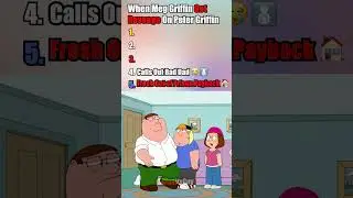 When Meg Griffin Got Revenge On Peter Griffin In Family Guy