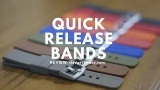 GadgetWraps Quick Release Bands Review