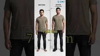 Gain 3 Inches (7.62 CM) Instantly! 🔥 Best Invisible Height Sports Shoes