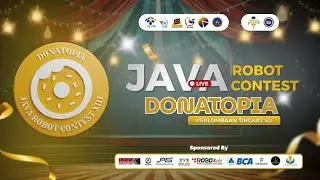 🔴LIVE | JAVA ROBOT CONTEST XIII | DONATOPIA | Hari - 2 | 14/12/2025
