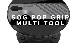 PopSockets: PopGrip SOG Multi-Tool - Black