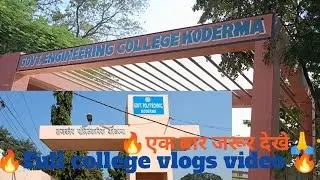 Government polytechnic koderma || GP koderma minning institute ||