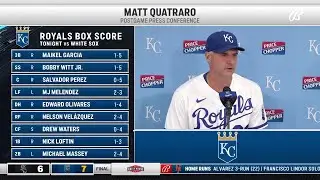 Quatraro: Zerpa's efforts 'shouldn't be underestimated' in Royals' win over White Sox