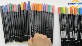 Brush pen   Zig art graphic Twin Marvy 1800 Japon
