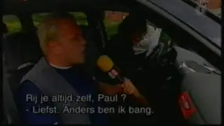 Sergio volgt Paul De Baerdemaeker in kermiskoers Puivelde 2002