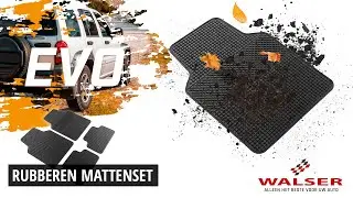 WALSER Auto Rubber Matten Set EVO