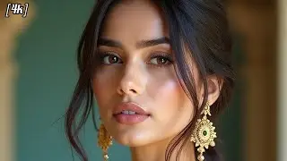 [4k] Ai Indian Girl Lookbook Model - saree fashion - Indian Lookbook Model