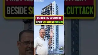 3 BHK Specious Flat in Cuttack : High-rise Tower  near SCB Medical