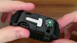 5 in 1 Outdoor Survival Paracord Bracelet - Gearbest.com