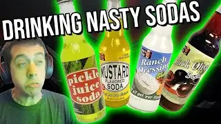 Nasty Soda Tasting | Lester's Fixins | 12 Flavors! It's HORRIBLE!!