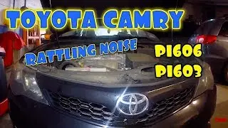 Camry глохнет, издает дребезжащий звук, код P1606 P1603