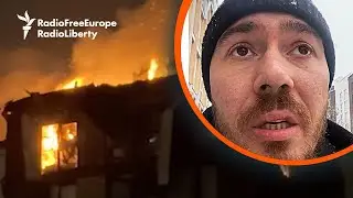 RFE/RL's Ukraine War Reporter Sees His Own Apartment Building Hit
