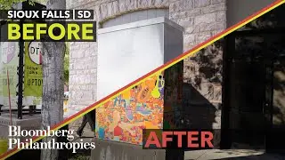 Using Every Free Space for Art in Sioux Falls, South Dakota | Bloomberg Philanthropies