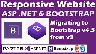 Responsive Website-ASP.NET&Bootstrap-Part 36-Online Shopping Site- Migrating to Bootstrap 4.5 Navbar