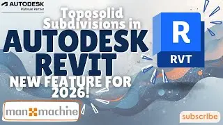 Revit 2026 New Feature &ndash; Toposolid Subdivisions