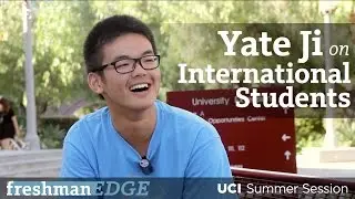 Freshman Edge Testimonial - International Students (Yate Ji)