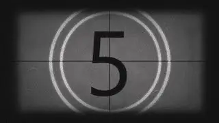 5 Sec Countdown | Old School Film Style 🎞️