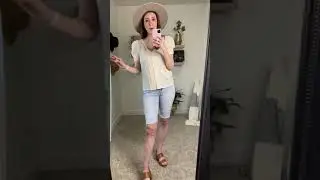 Maren Natural Button Down Top