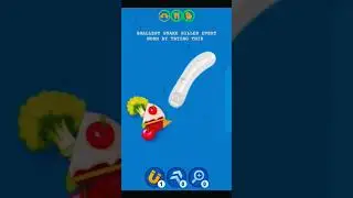 SMALL SNAKE KILLED EVERY WORM BY TRYING THIS TRICK TAP BOTH FINGERS ON YOUR PHONE #wormszone