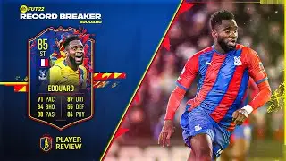 INSANE FORWARD?! 85 RECORD BREAKER EDOUARD PLAYER REVIEW - FIFA 22 ULTIMATE TEAM