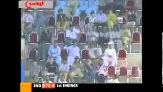 Cruel Dravid declares match while sachin is on 194