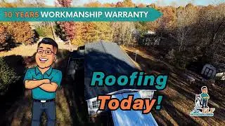 🏠 FLF Construction LLC &mdash; Winter-Ready Roof Transformation in Kings Mountain, NC! ❄💪
