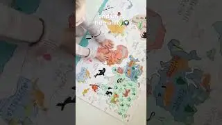 Say hello to our NEW World Map Floor Puzzle 🗺✨