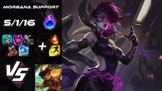 SUPPORT Morgana vs Milio - NA Grandmaster Patch 14.7