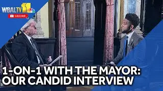 Raw video: Baltimore Mayor Brandon Scott sits down with WBAL-TV 11 News
