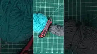 MAKING MINECRAFT DIAMOND BLOCK : DIY KIT #yarn #diy #giftofgame #minecraft