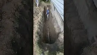 replacing main sewer line #plumbing
