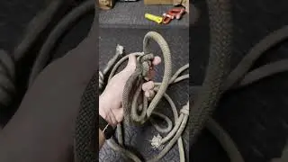 Ticking time bomb? How strong is this old canyoning rope