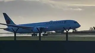 Air Canada AC801 Dublin to Toronto 30/12/2022 C-FGEI Boeing 787 Dreamliner