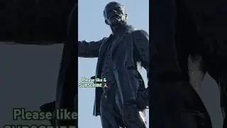 only lenin statue in the world with Arabic description  #shorts #Turkmenistan #lenin #travel #arabic