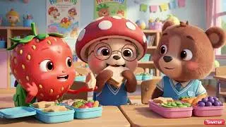 Preschool Sensory School Activities 🍍🎒 | Learn Study with Fruits | Active Sensory Kids