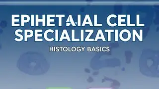 |Histology| lecture 5.... Epithelial cell specialization 