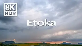 Etoka. Before the storm. 8K HDR